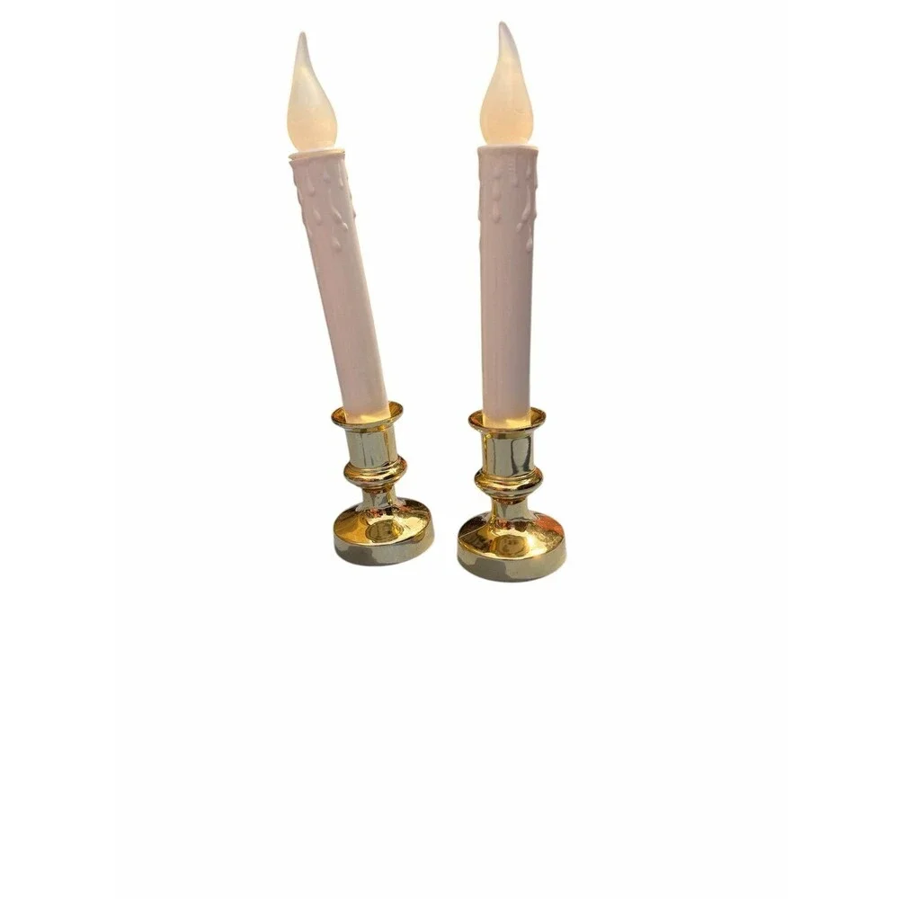 Set of 2 Northlight battery operated candles